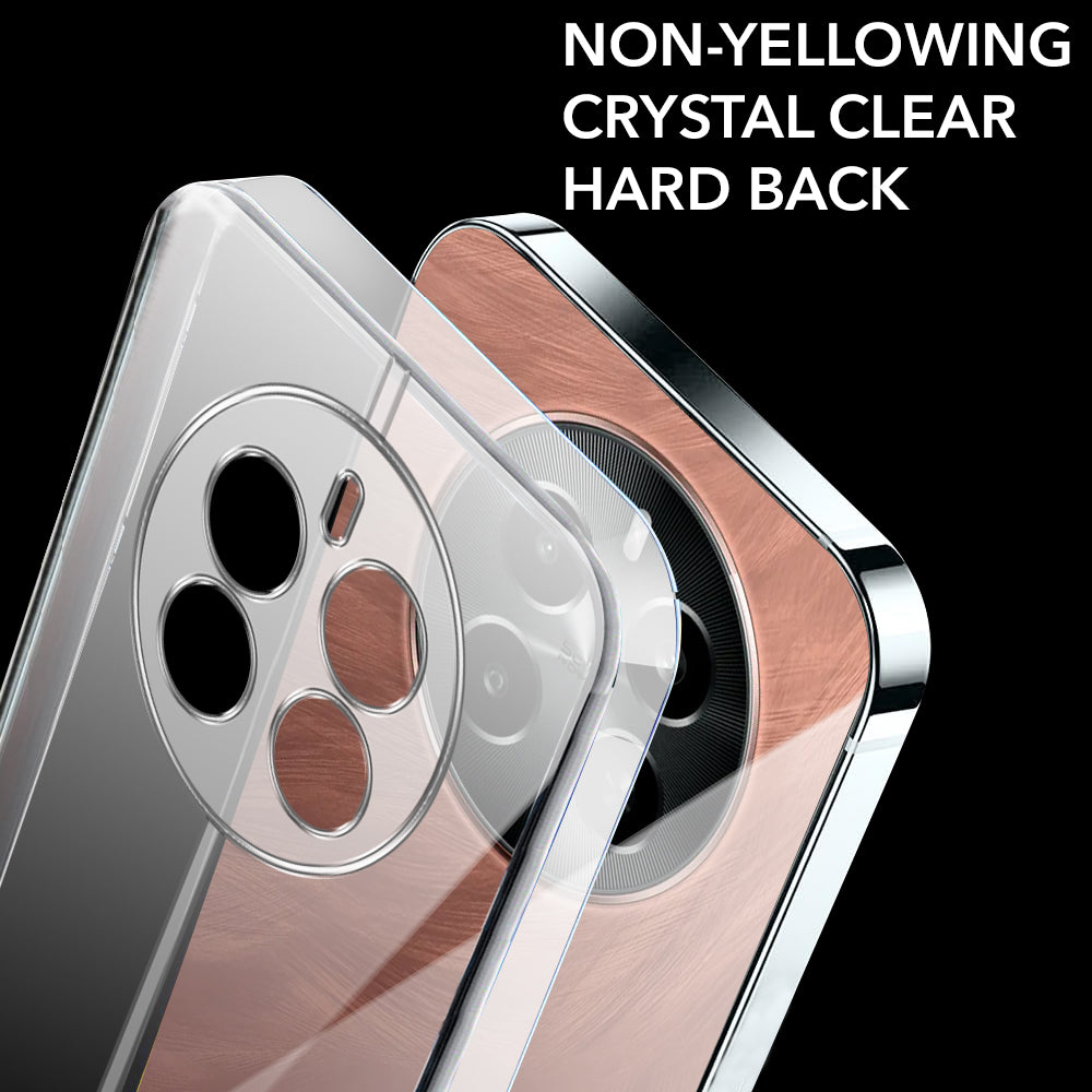 For Realme P1 5G Back Cover Case (Hard Anti Yellow Clear Case | Drop & Camera Protection | Shockproof Polycarbonate)