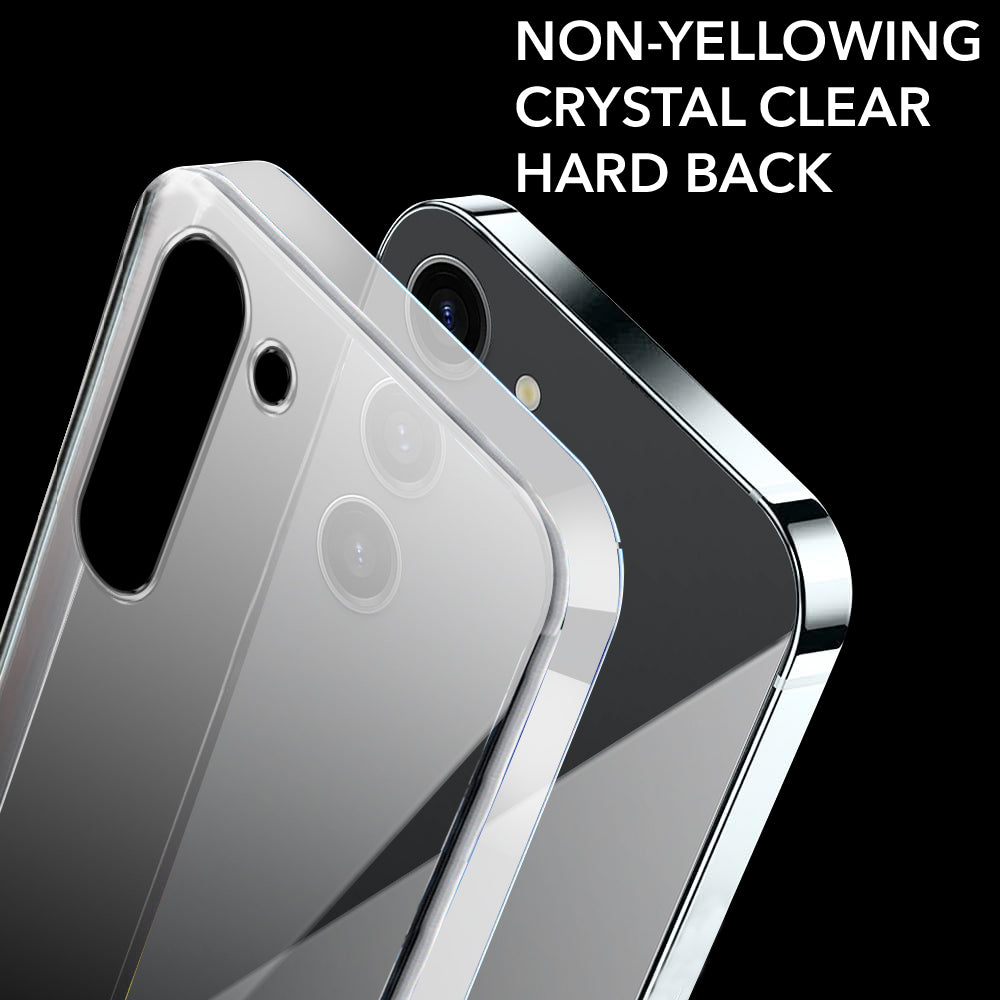 For Samsung Galaxy S23 Plus 5G Back Cover (Hard Anti Yellow Clear Case | Drop & Camera Protection | Shockproof Polycarbonate