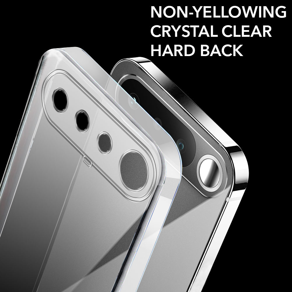 For Realme 16 Back Cover Lifetime Anti-Yellow Clear (Sleek Hard Crystal | Shockproof and Camera Protection)