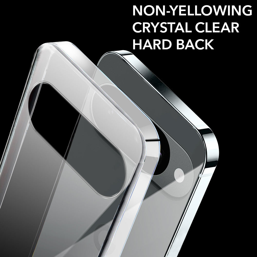 For Google Pixel 10 Back Cover Case (Sleek Hard Crystal | Shockproof and Camera Protection)