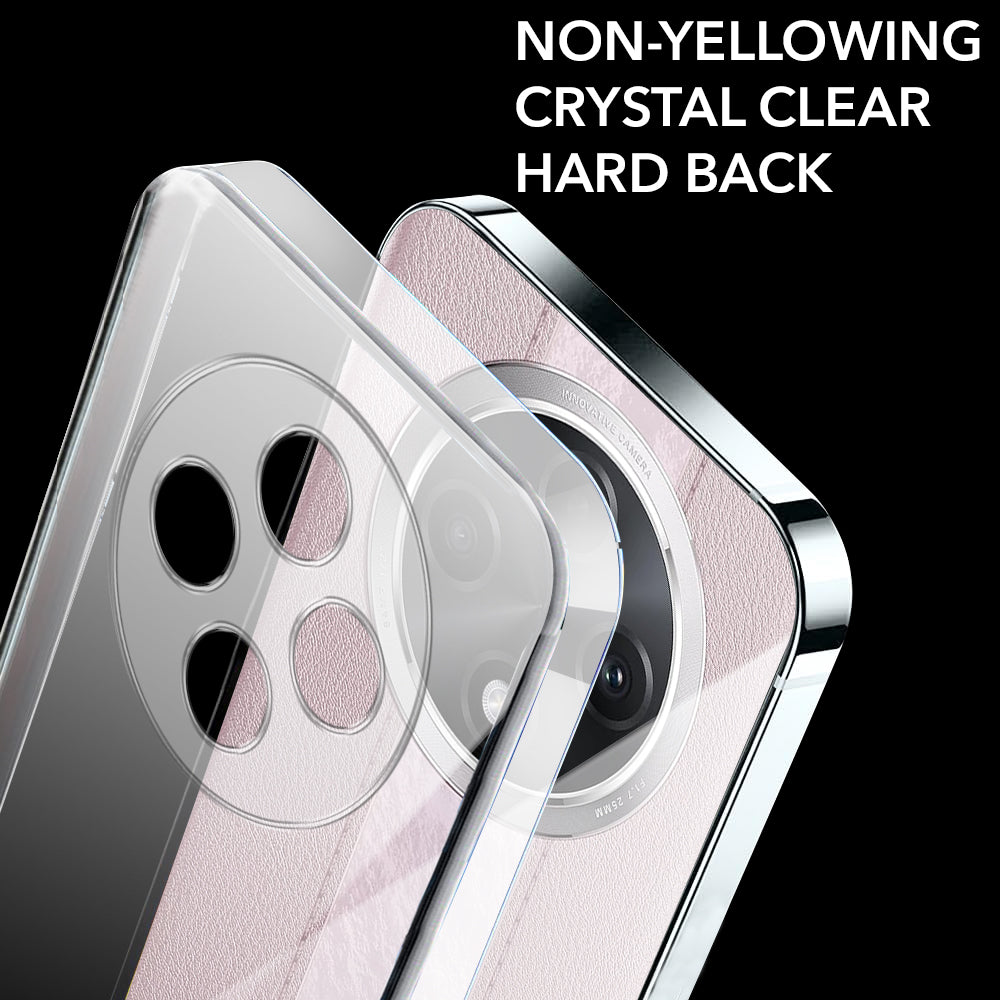 For Oppo F27 Pro | Oppo F27 Pro Plus Back Cover (Hard Anti Yellow Clear Case | Drop & Camera Protection | Shockproof Polycarbonate)