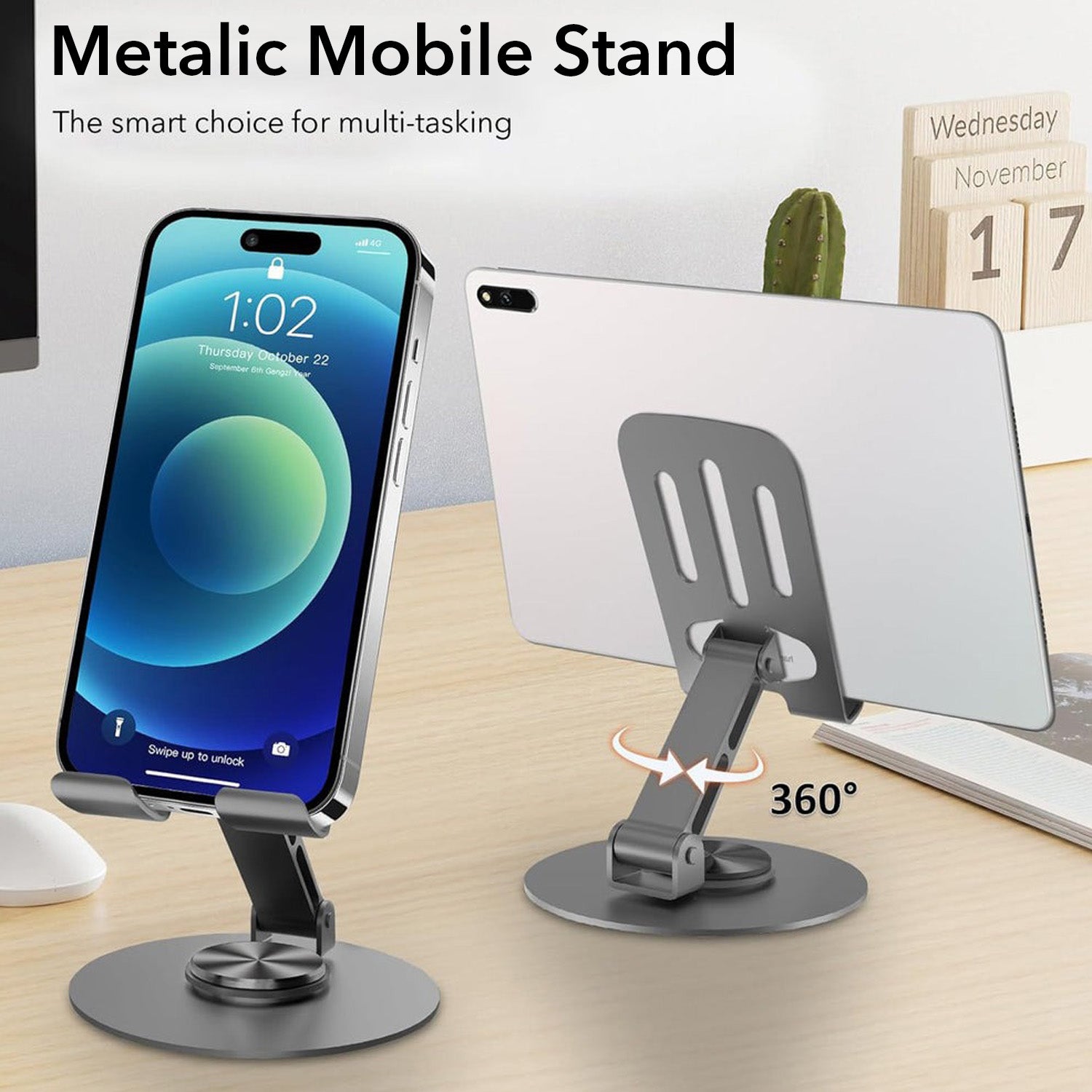 Complete Mobile Care Kit (Get Any 2 Cases+2 Tempered Glass+25W Charger Adapter+Metallic Mobile Stand+Cable Protector)