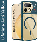 For Realme 16 Pro Back Cover Case Lifetime Anti-Yellow Clear (Camera Protection | Side Grip | Wireless MagSafe Compatible)