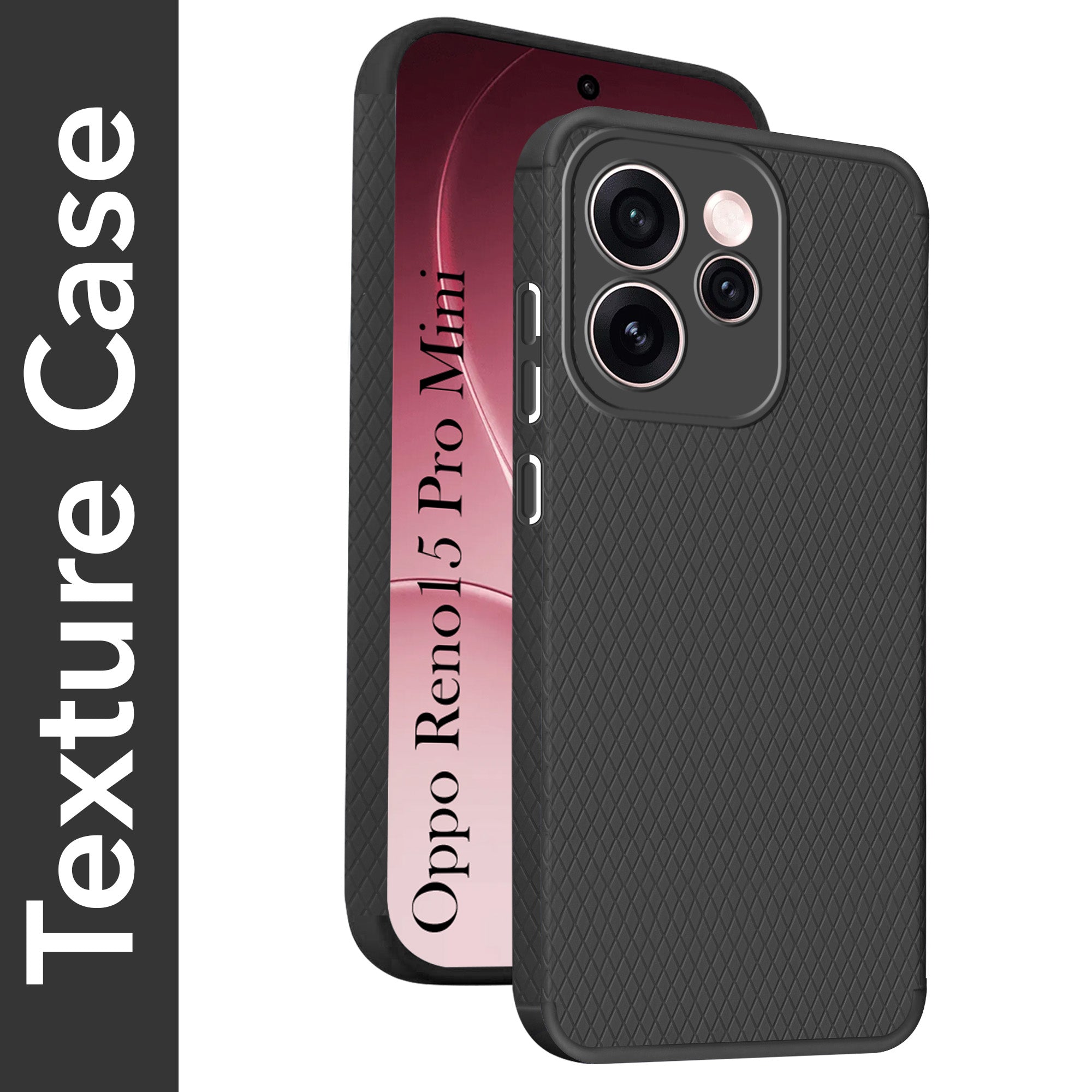 For Oppo Reno15 Pro Mini 5G | Oppo Reno 15 Pro Mini 5G Back Cover Case  Jkobi Liquid Silicone (Camera Protection | Side Grip Texture | Soft and Flexible)