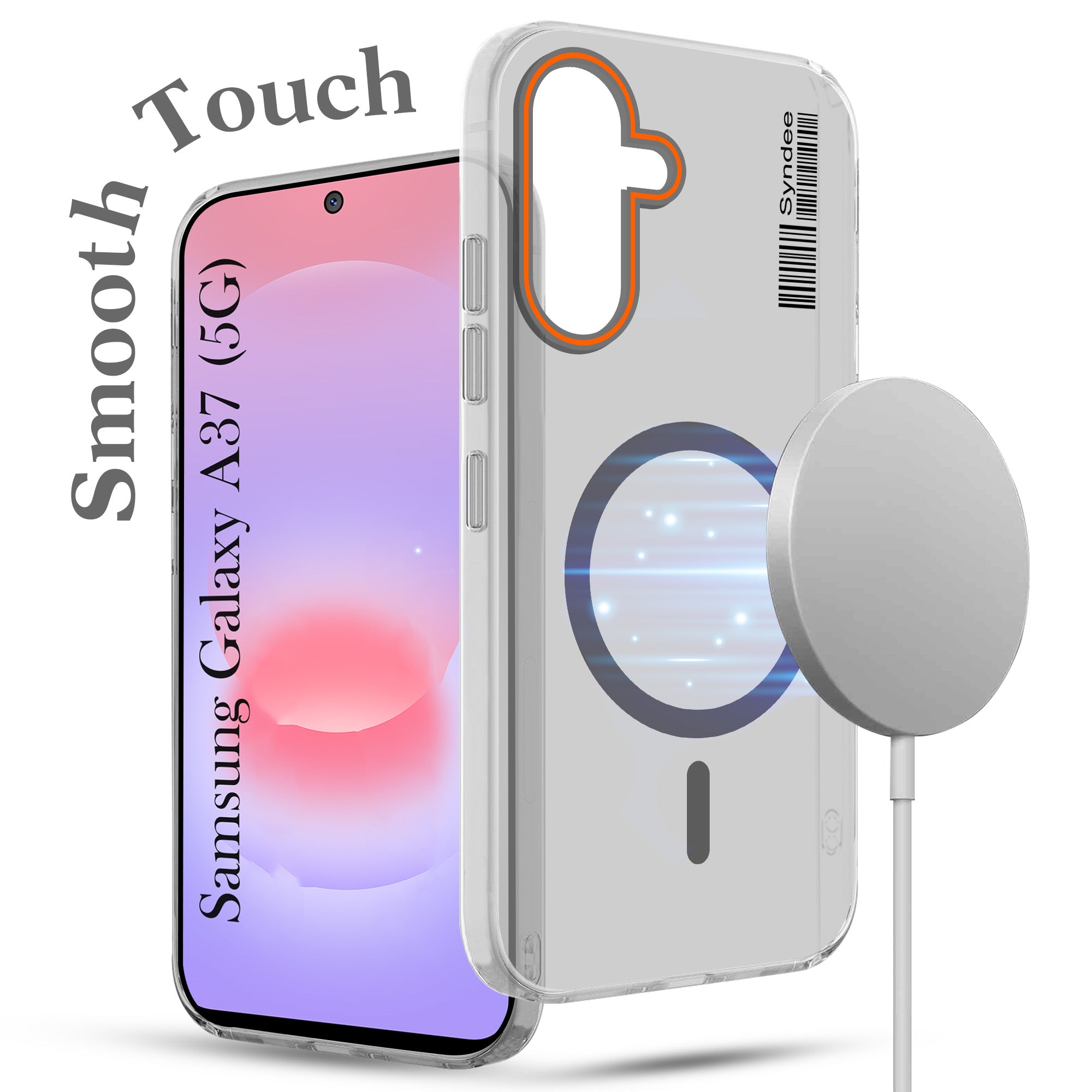 For Samsung Galaxy A37 5G Back Cover Case (Soft Touch | Camera Bump Protection | MagSafe Compatible | Matte Finish)