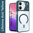 For Oppo A5X Back Cover Case Lifetime Anti-Yellow Clear (Camera Protection | Side Grip | Wireless MagSafe Compatible)