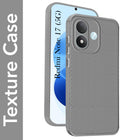 For Redmi Note 17 5G Back Cover Case Liquid Silicone (Camera Protection | Side Grip Texture | Soft and Flexible)