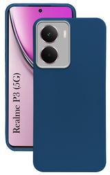 For Realme P3 Back Cover Case ( Dual Color Matte Finish | Full Camera Protection | Sleek and Professional)