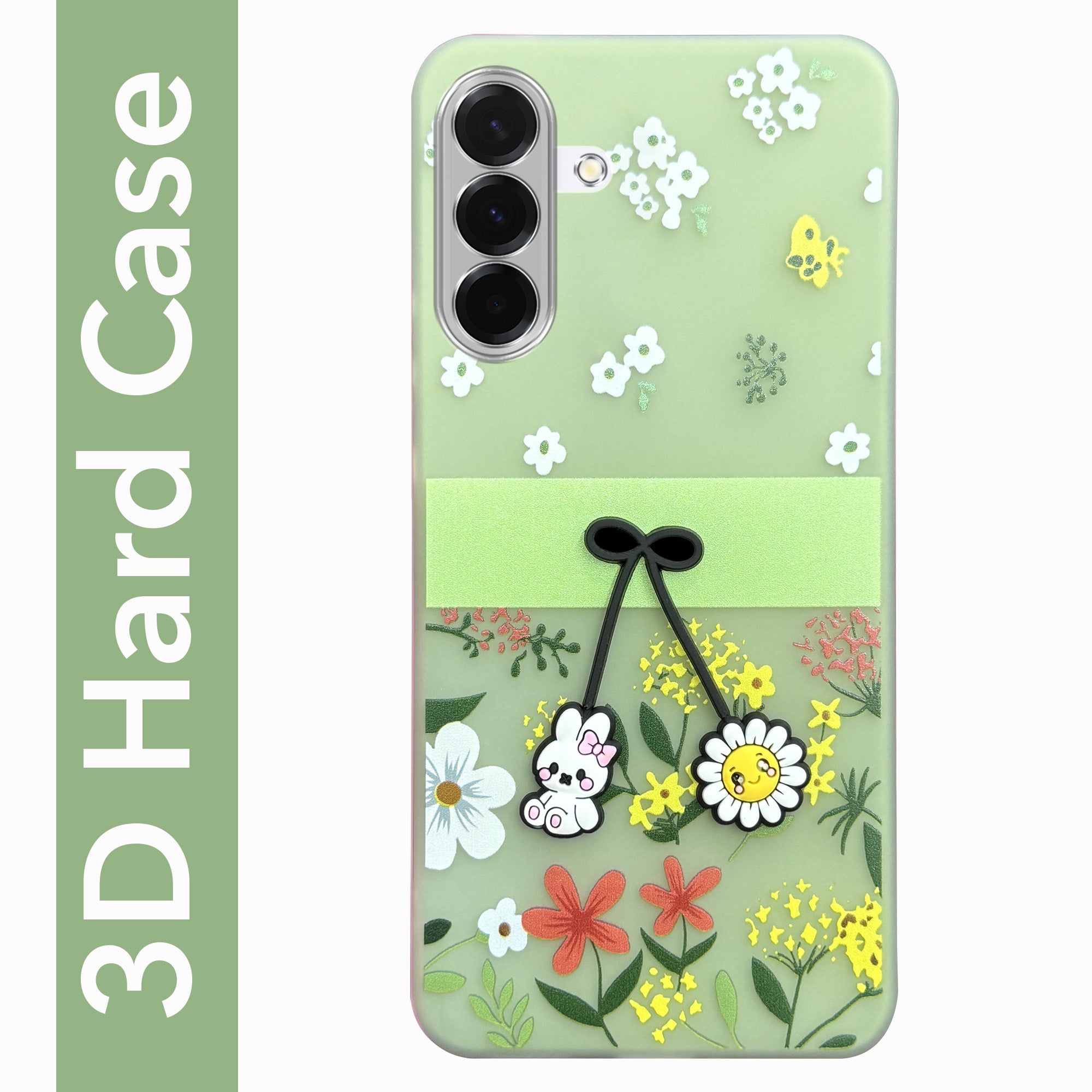 For Samsung Galaxy A36 5G Back Cover Case (3D Cute Cartoons | Hard Back Side Soft | Matte Premium Finish | HD Printing)