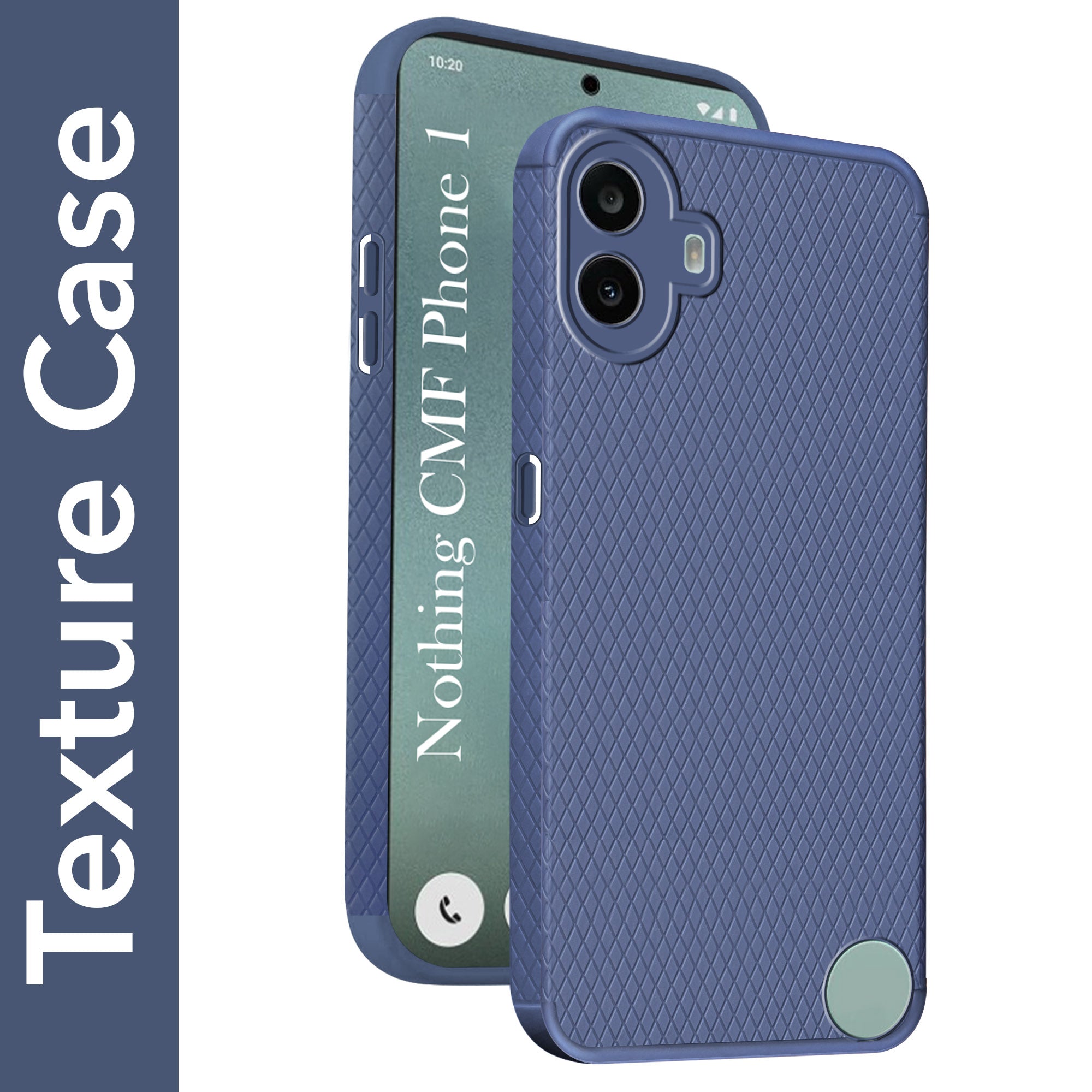 For Nothing CMF Phone 1 Back Cover Case (Liquid Silicone | Side Grip | Camera Protection)