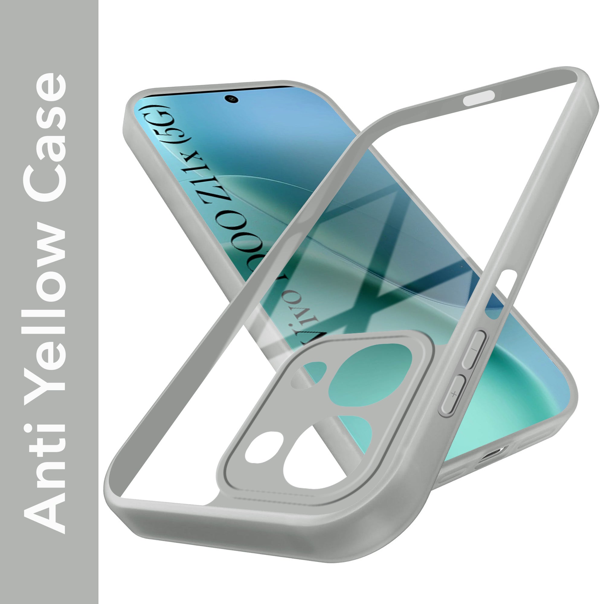 For Vivo iQOO Z11x 5G Back Cover Case Ultra-Hybrid (Lifetime Anti Yellow | Anti Scratch | Crystal Clear Shockproof)