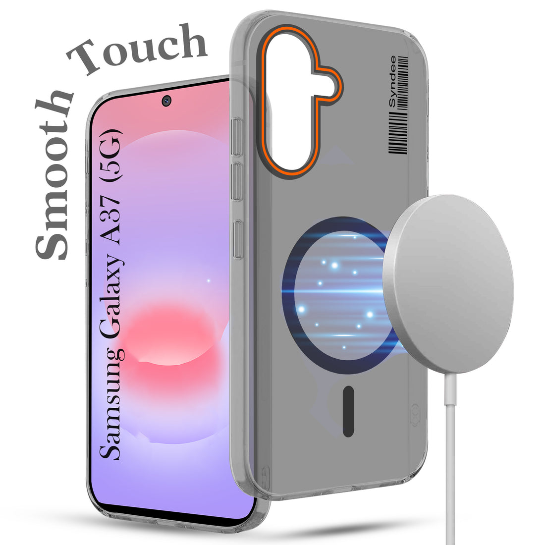 For Samsung Galaxy A37 5G Back Cover Case (Soft Touch | Camera Bump Protection | MagSafe Compatible | Matte Finish)