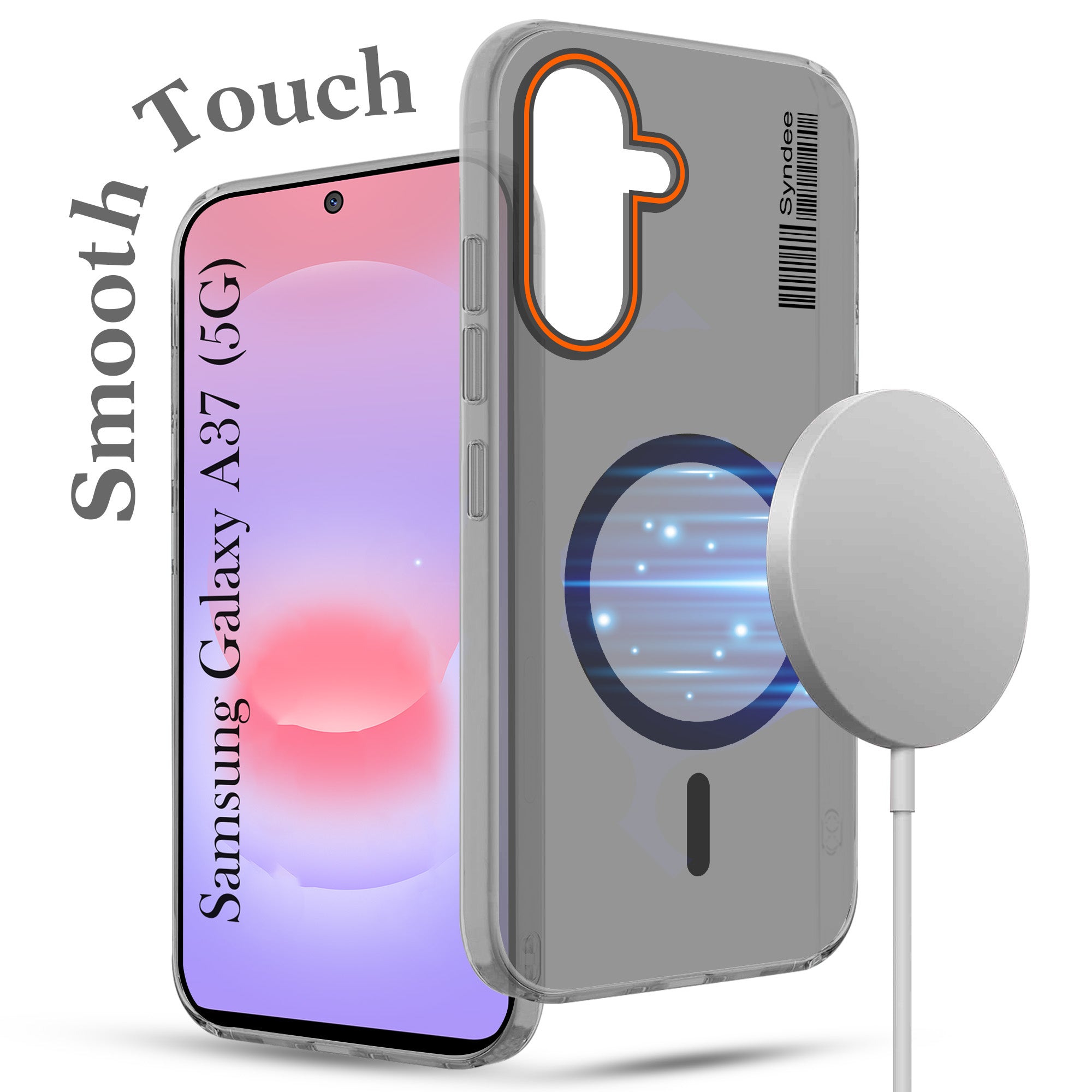For Samsung Galaxy A37 5G Back Cover Case (Soft Touch | Camera Bump Protection | MagSafe Compatible | Matte Finish)