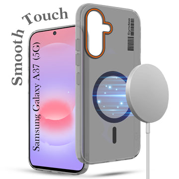 For Samsung Galaxy A37 5G Back Cover Case (Soft Touch | Camera Bump Protection | MagSafe Compatible | Matte Finish)