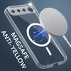 For Realme 16 Back Cover Case Lifetime Anti-Yellow MagSafe Compatible Clear (Sleek Hard Crystal | Shockproof and Camera Protection)
