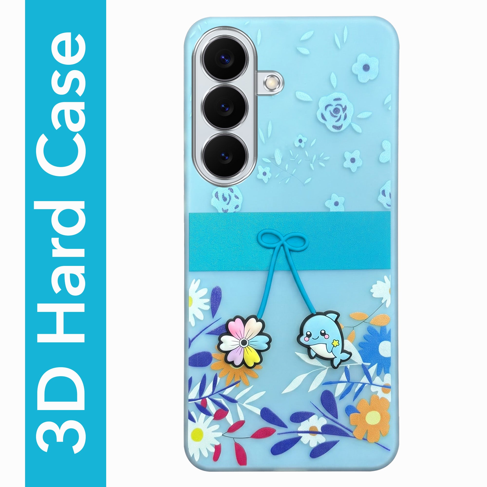 For Samsung Galaxy S26 5G Back Cover Case (3D Cute Cartoons | Hard Back Side Soft | Matte Premium Finish | HD Printing)