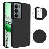 For Realme C75 5G Back Cover Case (Glass Like Camera Protection | Leather Feel | Minimalist Professional Grip)