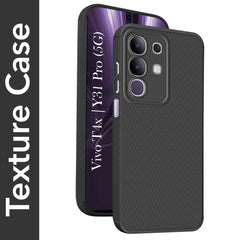 For Vivo T4x | Vivo Y31 Pro Back Cover Case (Liquid Silicone | Side Grip | Camera Protection)