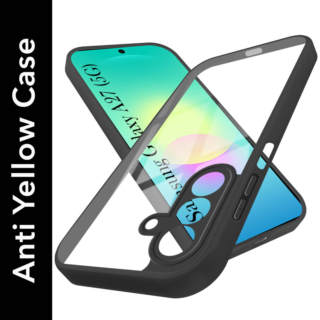 For Samsung Galaxy A27 5G | Samsung Galaxy M47 5G Back Cover Case Ultra-Hybrid (Lifetime Anti Yellow | Anti Scratch | Crystal Clear Shockproof)