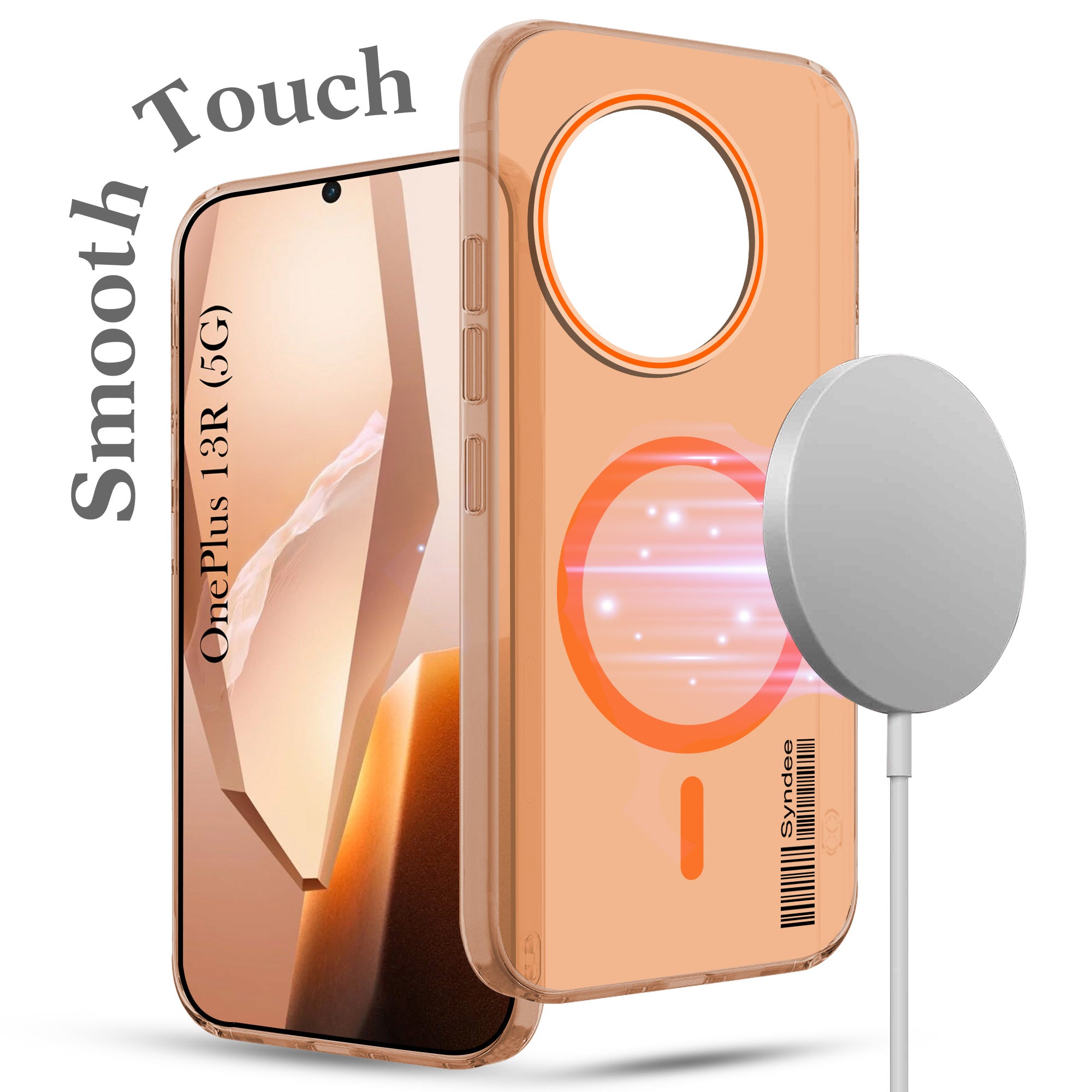 For OnePlus 13R Back Cover Case (Soft Touch | Camera Bump Protection | MagSafe Compatible | Matte Finish)