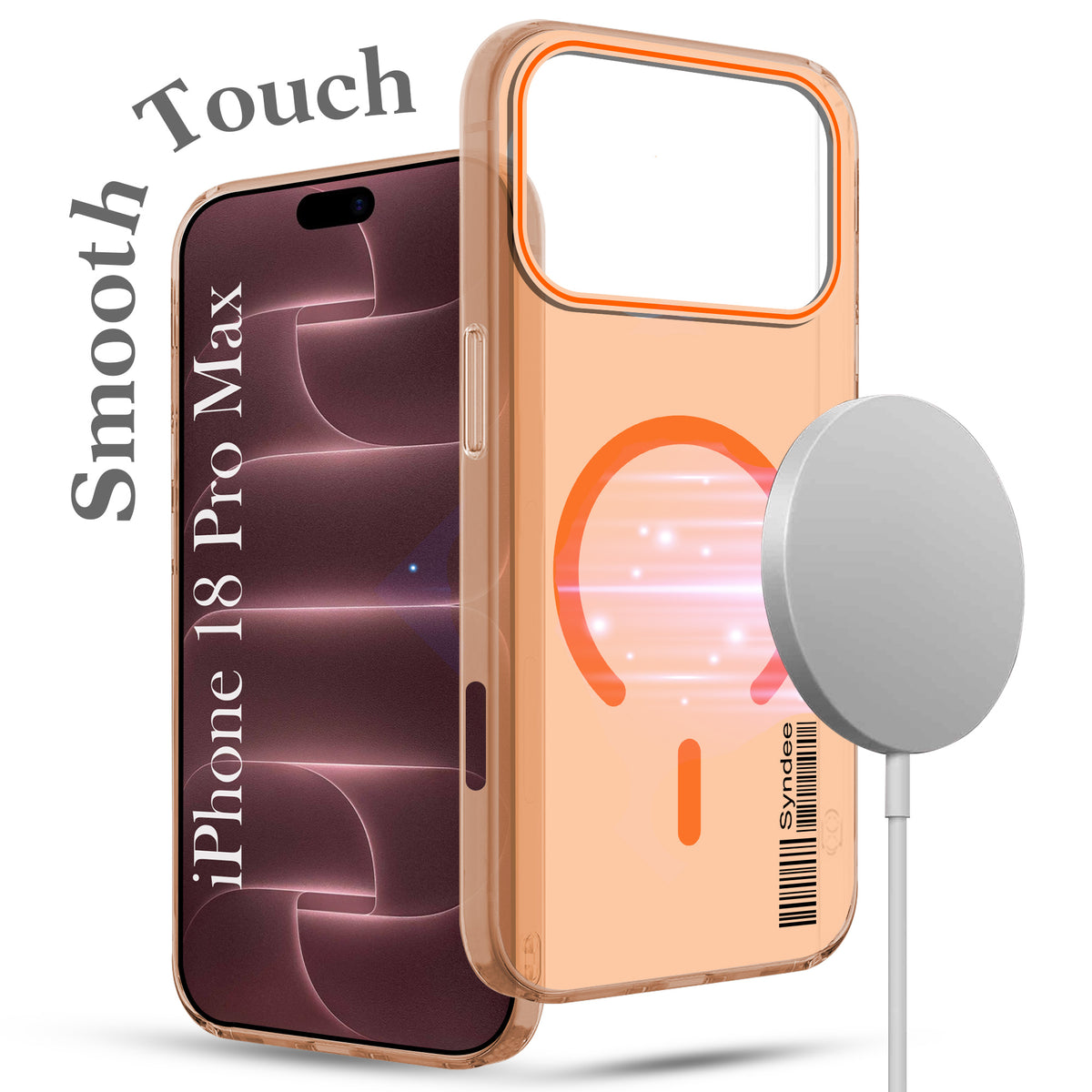 For Apple iPhone 18 Pro Max Back Cover Case (Soft Touch | Camera Bump Protection | MagSafe Compatible | Matte Finish)