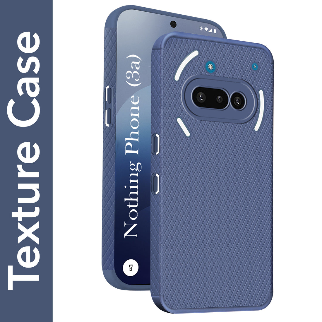For Nothing Phone 3A 5G Back Cover Case (Liquid Silicone | Side Grip | Camera Protection)
