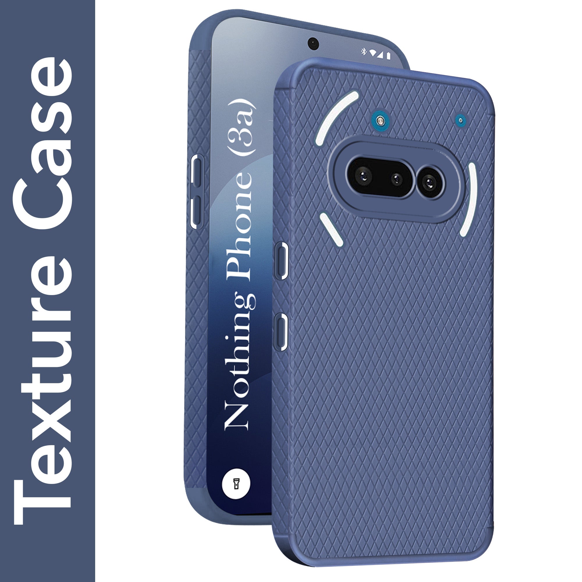 For Nothing Phone 3A 5G Back Cover Case (Liquid Silicone | Side Grip | Camera Protection)
