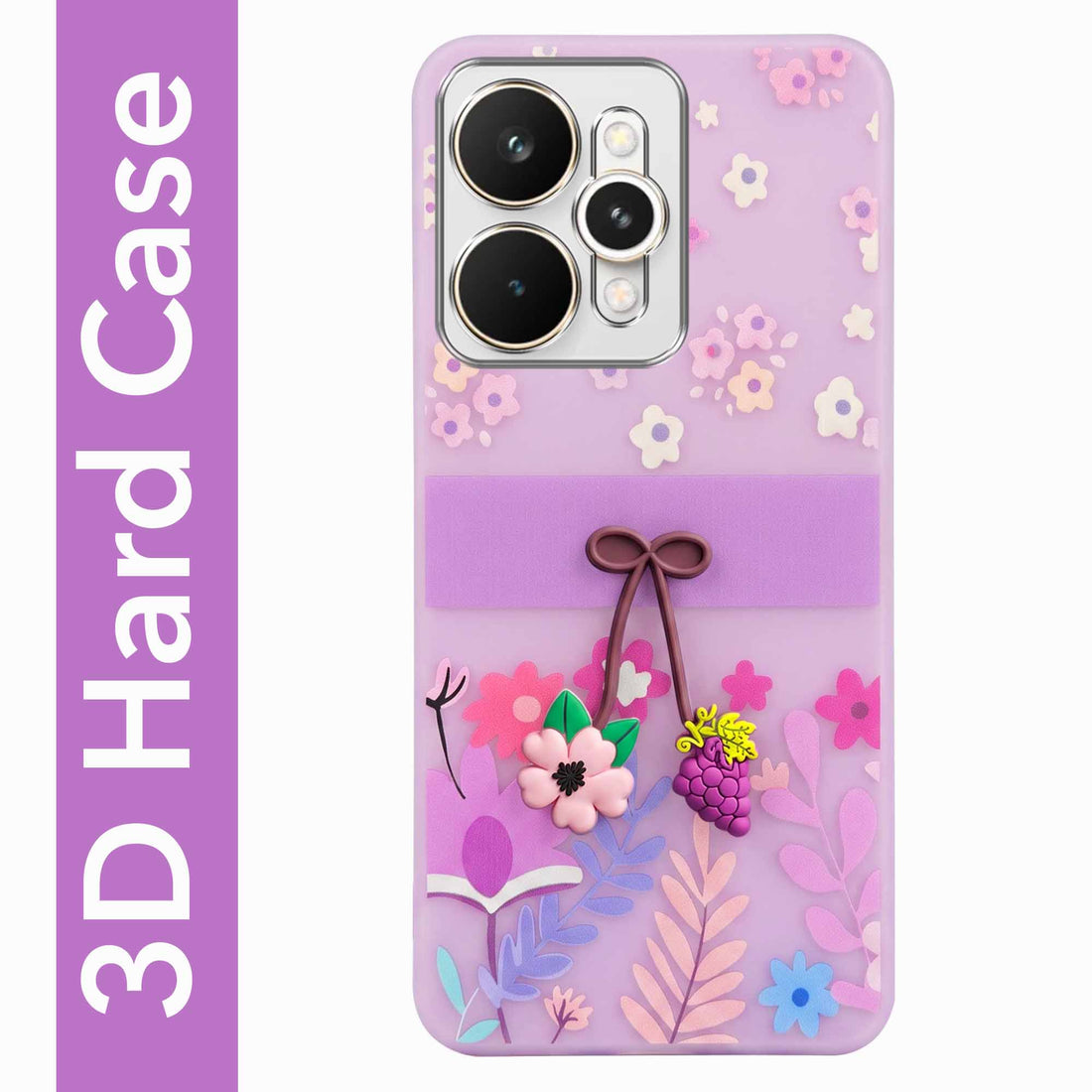 For Realme 15 Back Cover Case (3D Cute Cartoons | Hard Back Side Soft | Matte Premium Finish | HD Printing)