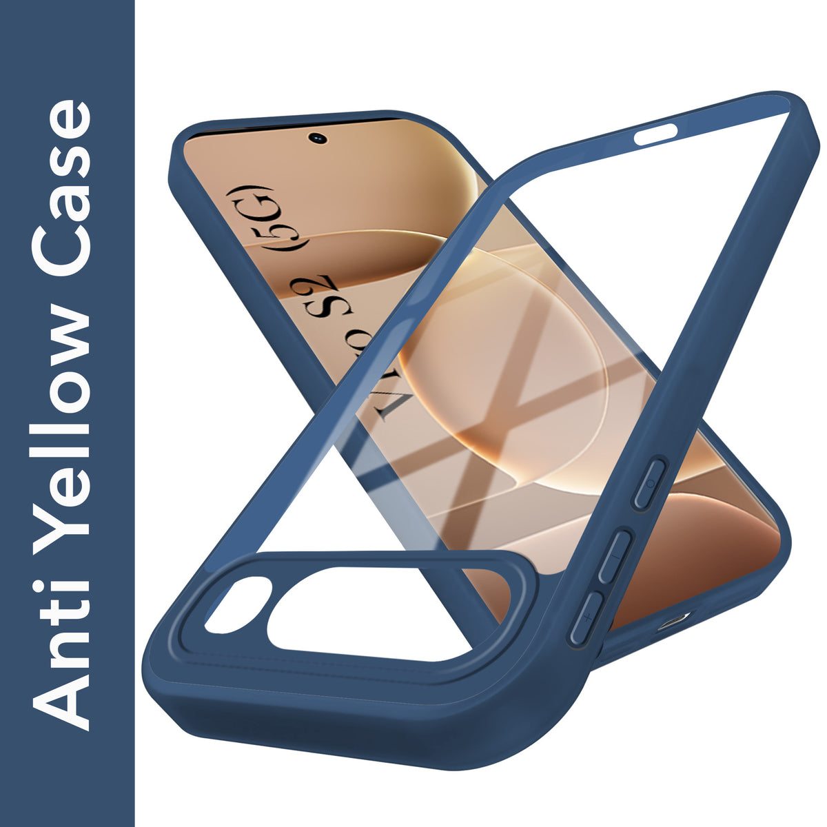 For vivo S2 Back Cover Case Ultra-Hybrid (Lifetime Anti Yellow | Anti Scratch | Crystal Clear Shockproof)