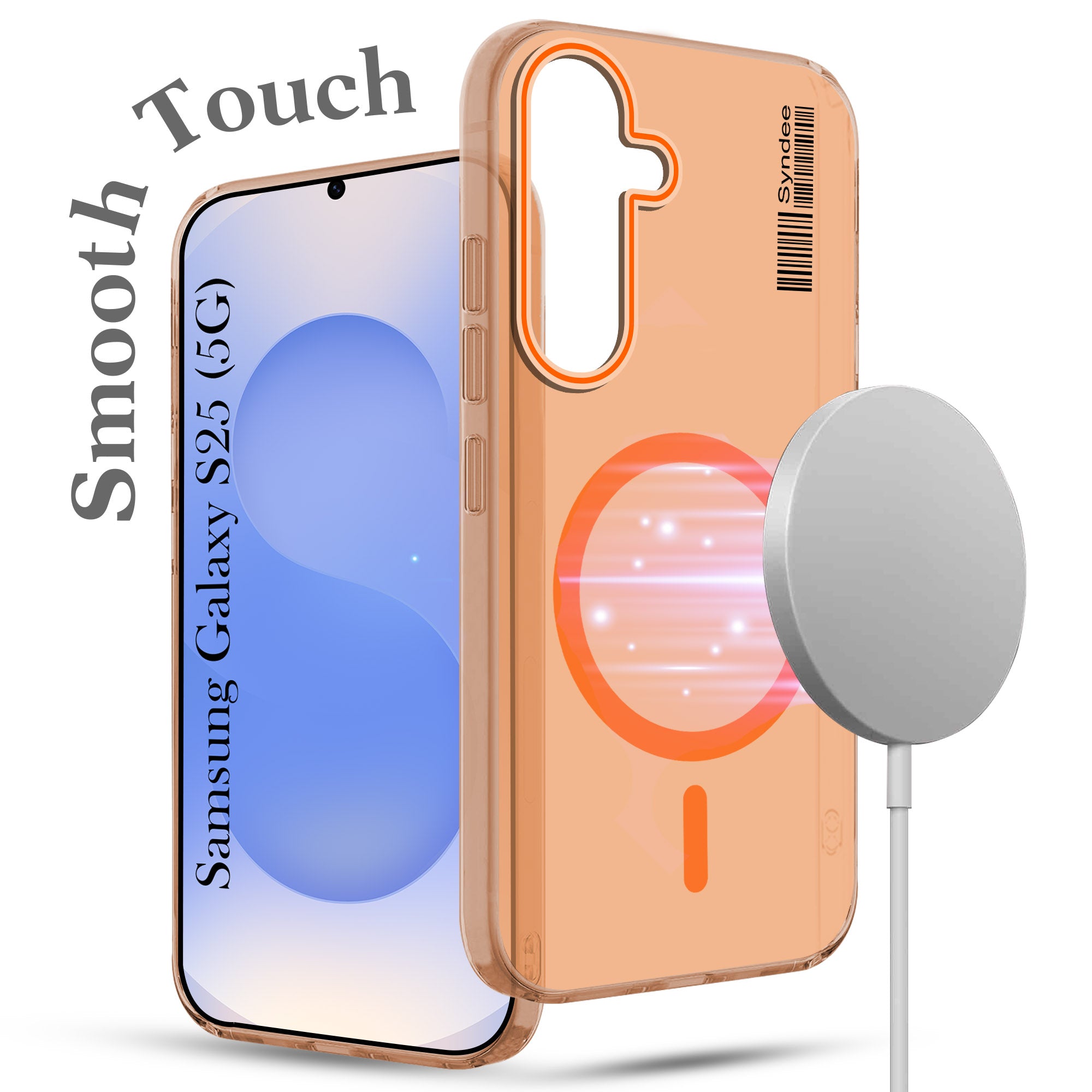 For Samsung Galaxy S25 Back Cover Case (Soft Touch | Camera Bump Protection | MagSafe Compatible | Matte Finish)