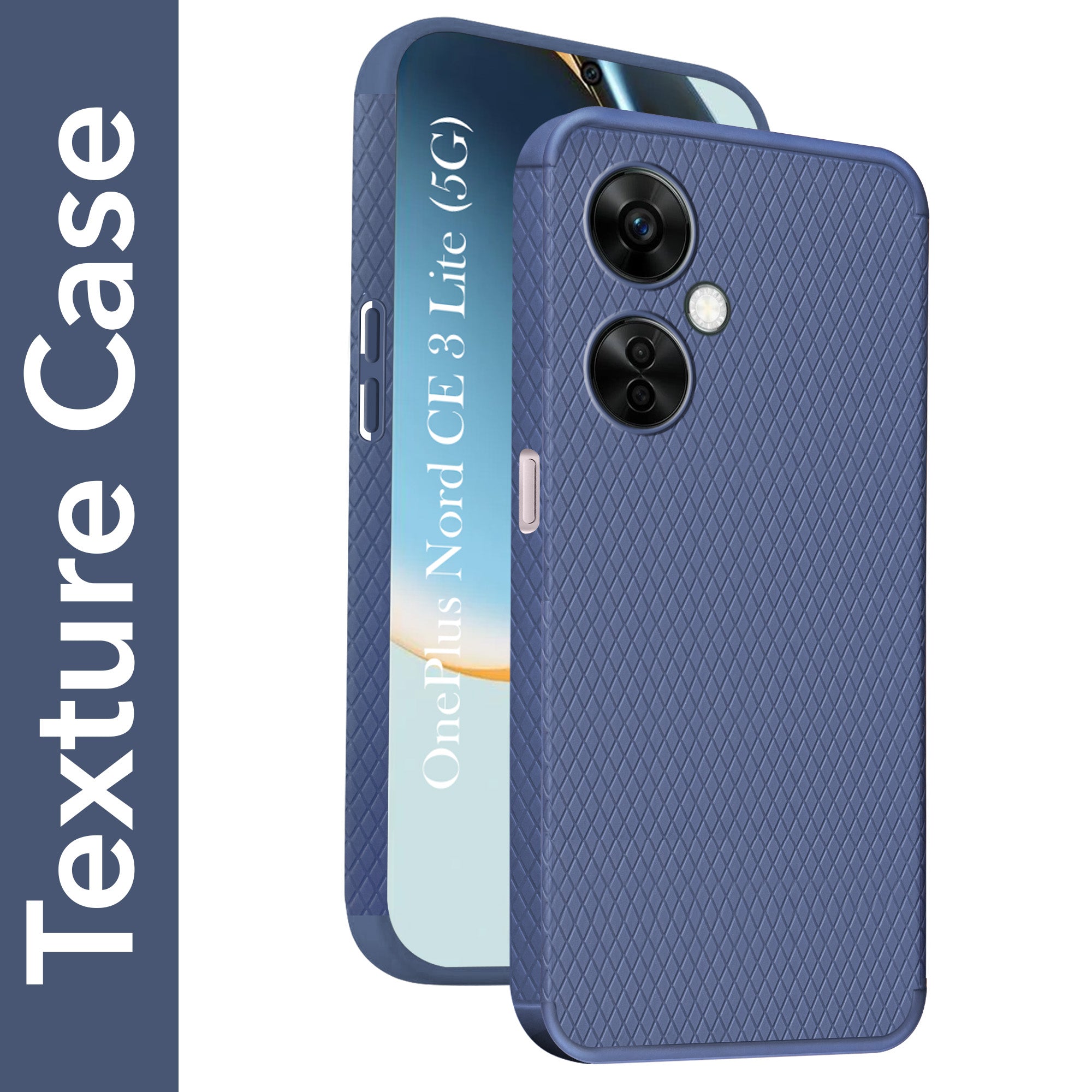 For OnePlus Nord CE 3 Lite Back Cover Case (Liquid Silicone | Side Grip | Camera Protection)