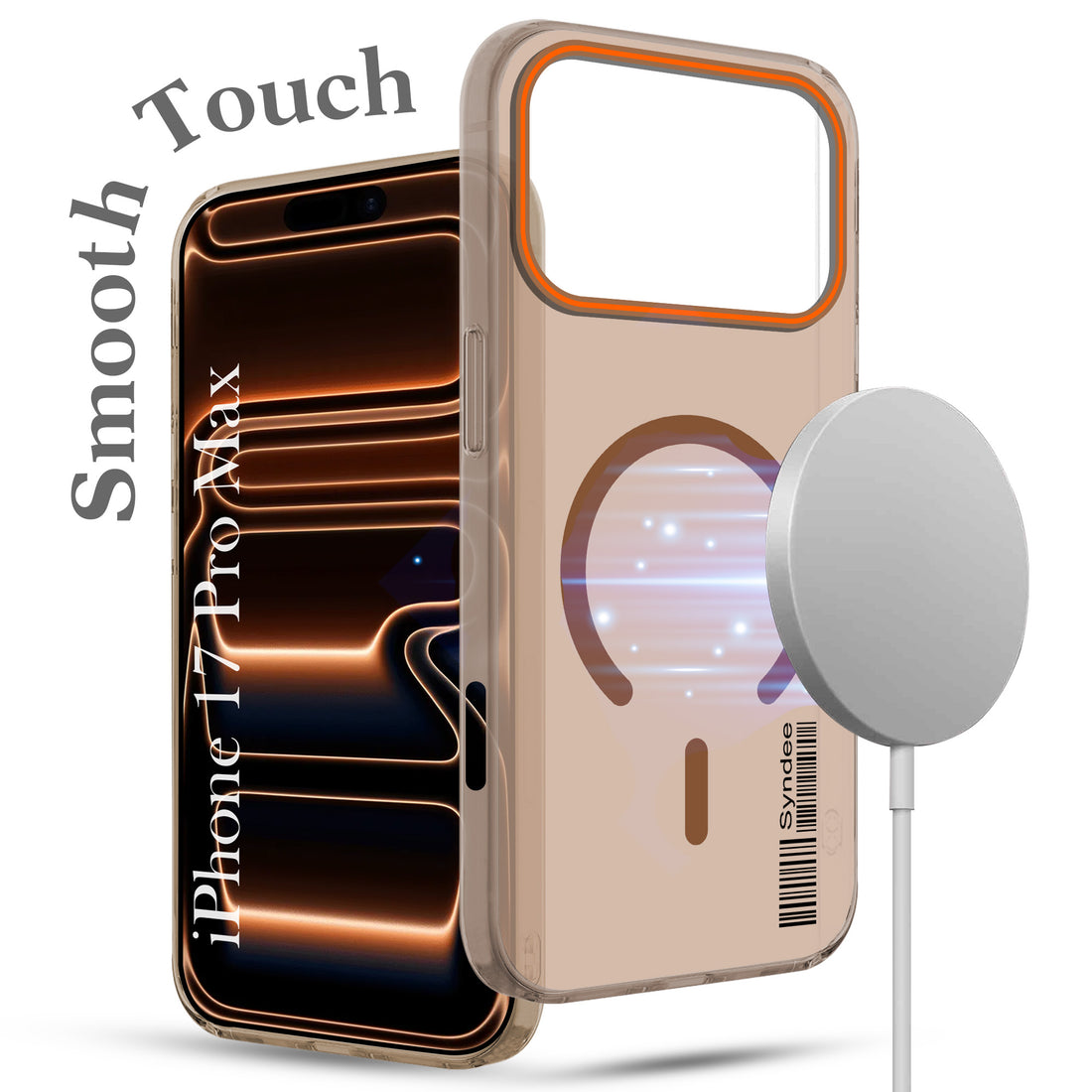 For Apple iPhone 17 Pro Max Back Cover Case (Soft Touch | Camera Bump Protection | MagSafe Compatible | Matte Finish)