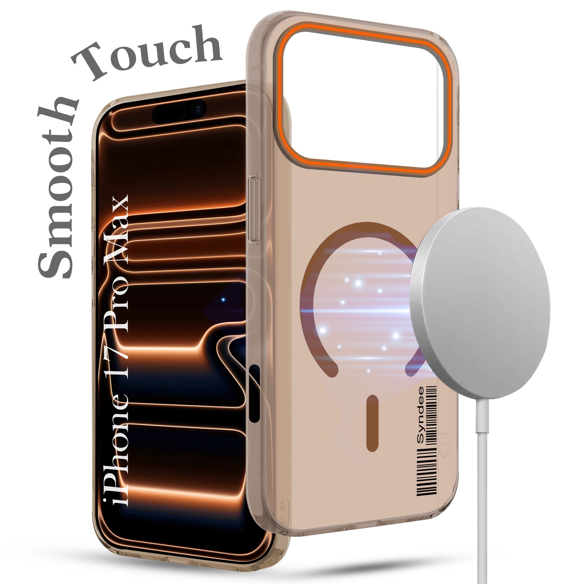 For Apple iPhone 17 Pro Max Back Cover Case (Soft Touch | Camera Bump Protection | MagSafe Compatible | Matte Finish)