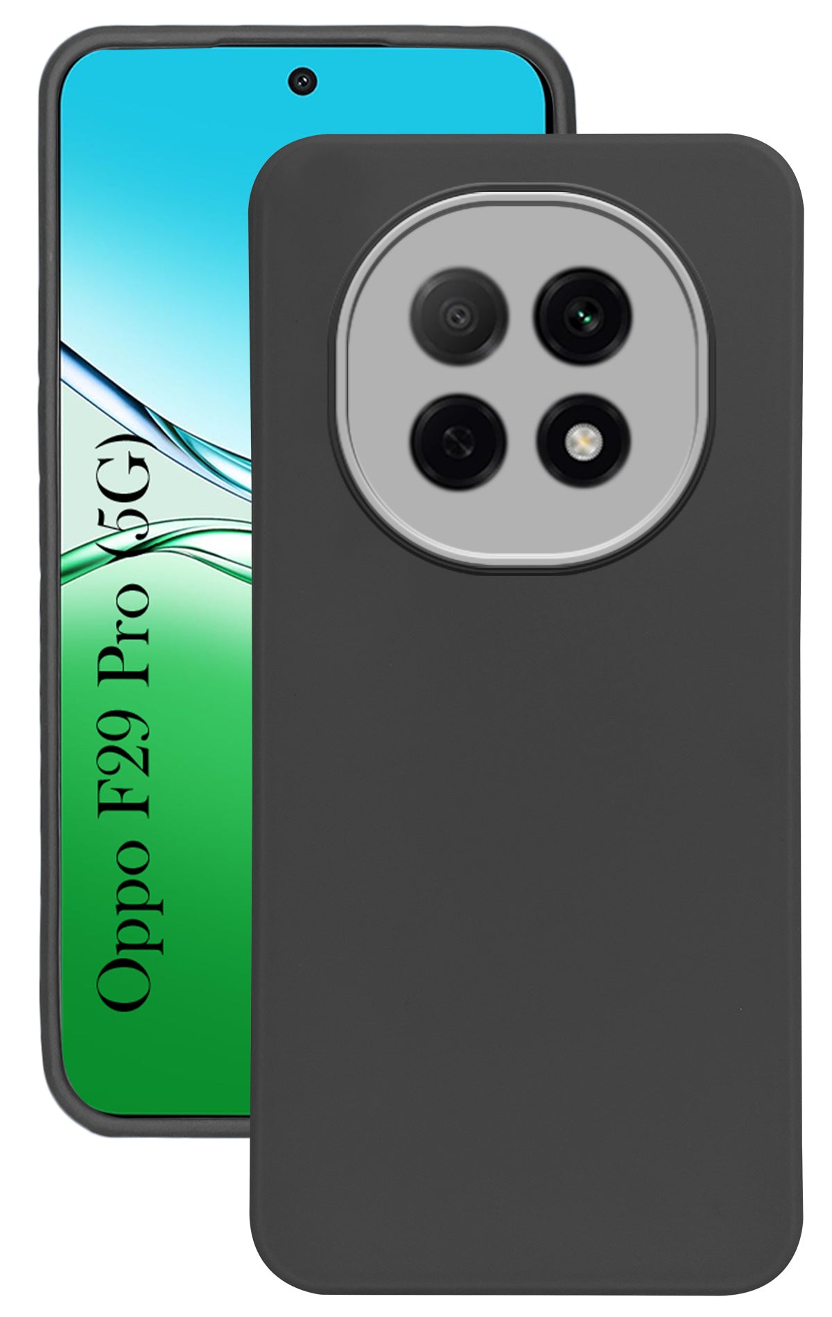 For Oppo F29 Pro Back Cover Case ( Dual Color Matte Finish | Full Camera Protection | Sleek and Professional)