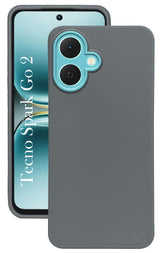 For Tecno Spark Go 2 Back Cover Case ( Dual Color Matte Finish | Full Camera Protection | Sleek and Professional)
