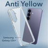 For Samsung Galaxy S26 Plus Back Cover Case Lifetime Anti-Yellow Clear (Sleek Hard Crystal | Shockproof and Camera Protection)