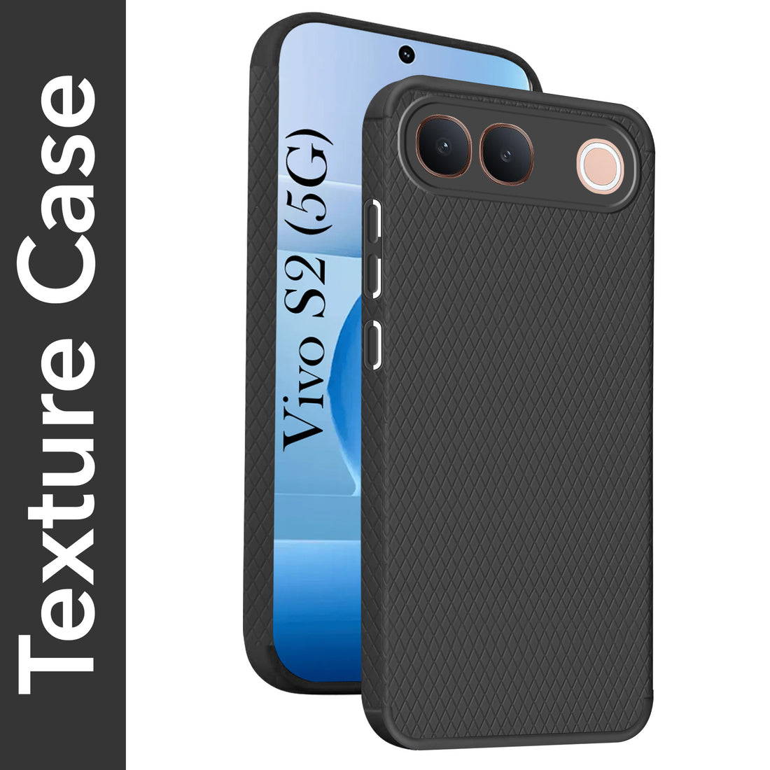 For Vivo S2 5G Back Cover Case Liquid Silicone (Camera Protection | Side Grip Texture | Soft and Flexible)