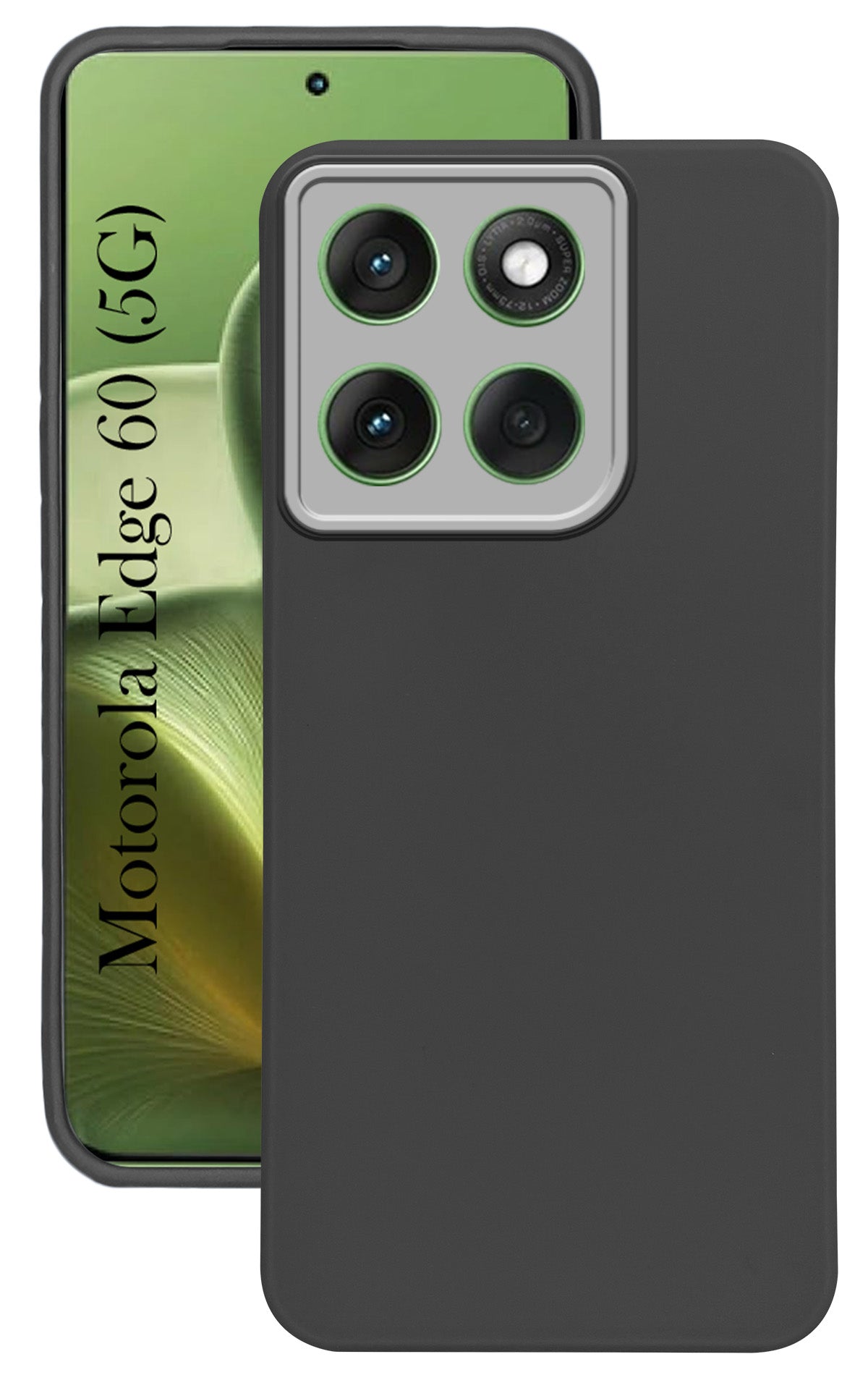 For Motorola Moto Edge 60 (Dual Color Matte Finish | Full Camera Protection | Sleek and Professional)
