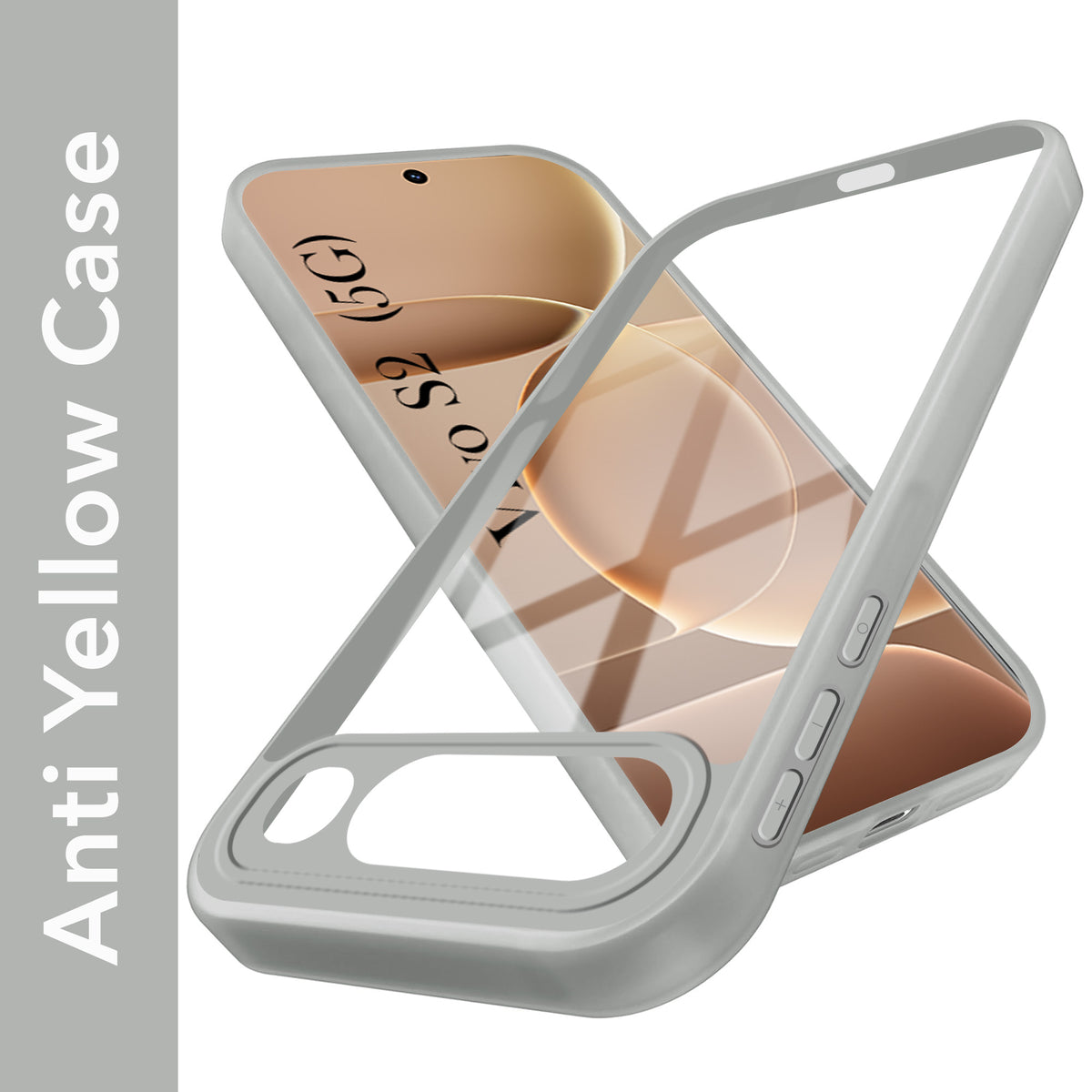 For vivo S2 Back Cover Case Ultra-Hybrid (Lifetime Anti Yellow | Anti Scratch | Crystal Clear Shockproof)