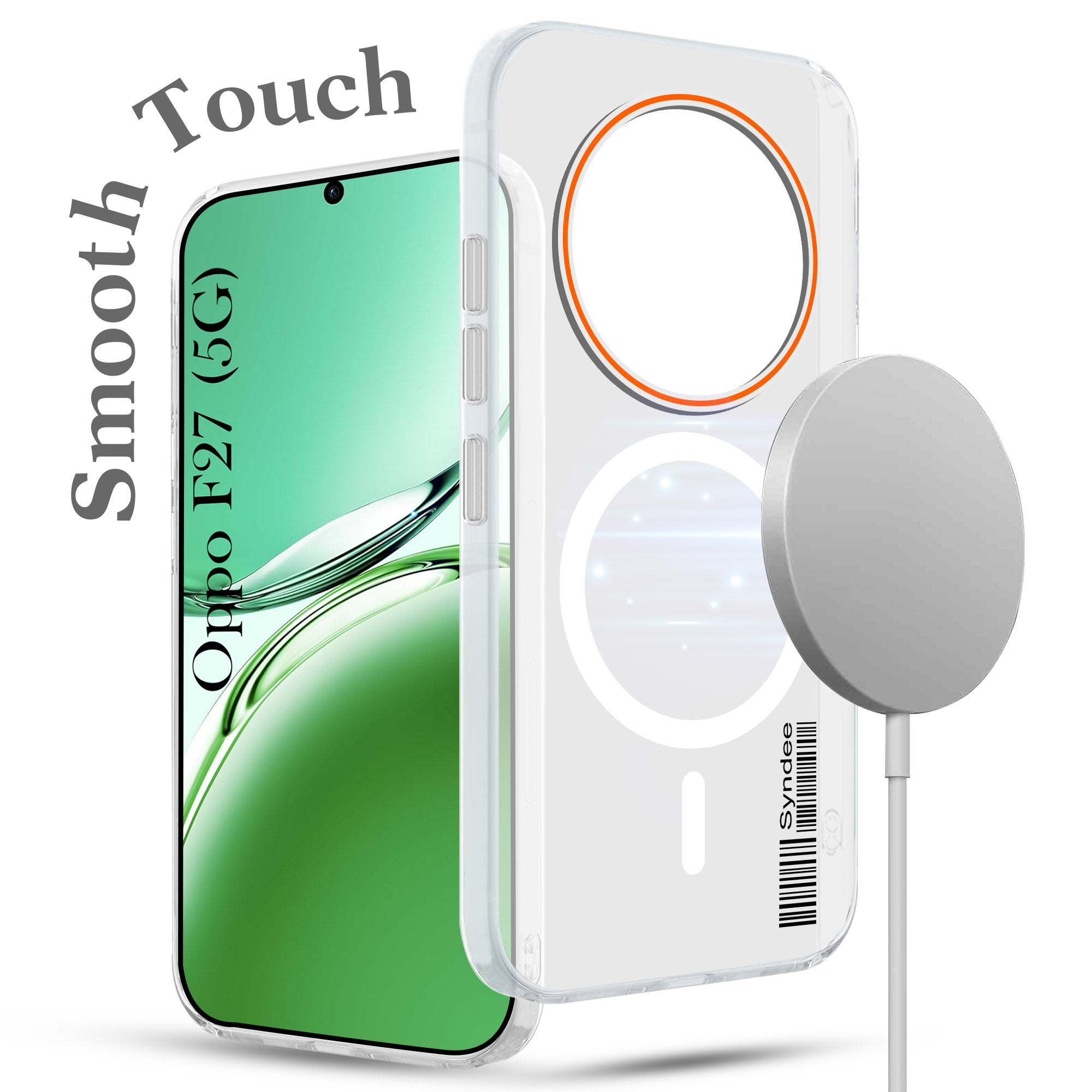 For Oppo F27 5G Back Cover Case (Soft Touch | Camera Bump Protection | MagSafe Compatible | Matte Finish)