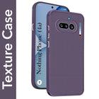 For Nothing Phone 4A 5G Back Cover Case Liquid Silicone (Camera Protection | Side Grip Texture | Soft and Flexible)