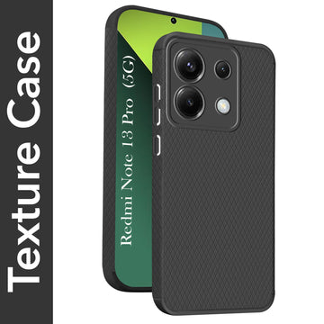 For Redmi Note 13 Pro Back Cover Case (Liquid Silicone | Side Grip | Camera Protection)