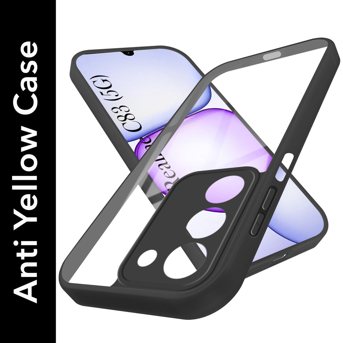 For Realme C83 5G Back Cover Case Ultra-Hybrid (Lifetime Anti Yellow | Anti Scratch | Crystal Clear Shockproof)