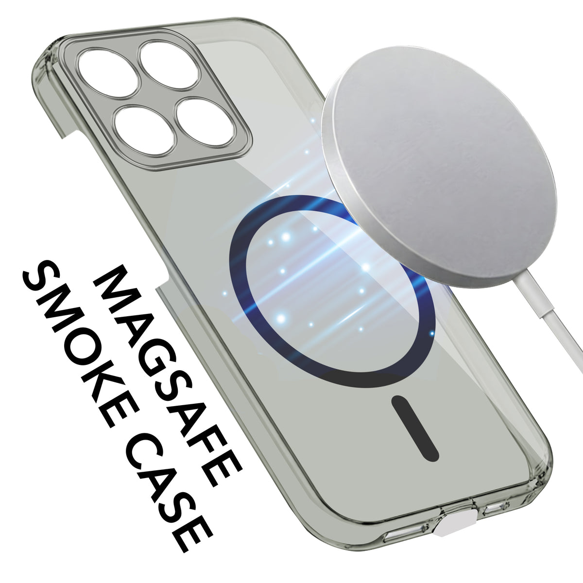 For Motorola Moto Edge 70 Fusion Back Cover Shockproof Crystal-Clear (Magsafe Wireless Support | Drop & Camera Protection | Hard Polycarbonate)