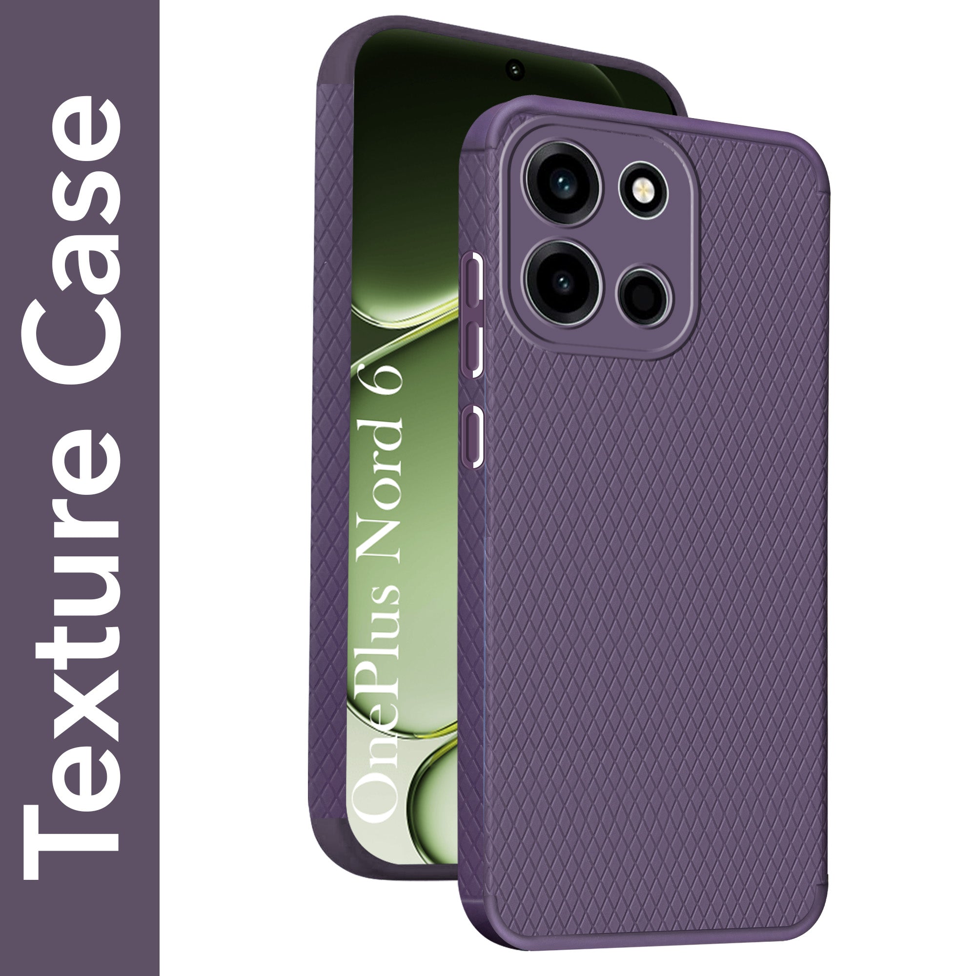 For Oneplus Nord 6 Back Cover Case Liquid Silicone (Camera Protection | Side Grip Texture | Soft and Flexible)
