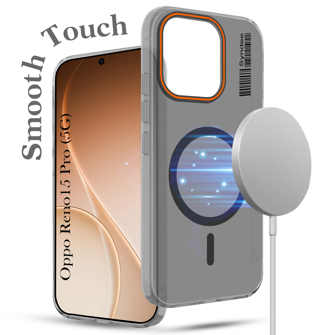 For Oppo Reno15 Pro 5G | Oppo Reno 15 Pro 5G Back Cover Case (Soft Touch | Camera Bump Protection | MagSafe Compatible | Matte Finish)