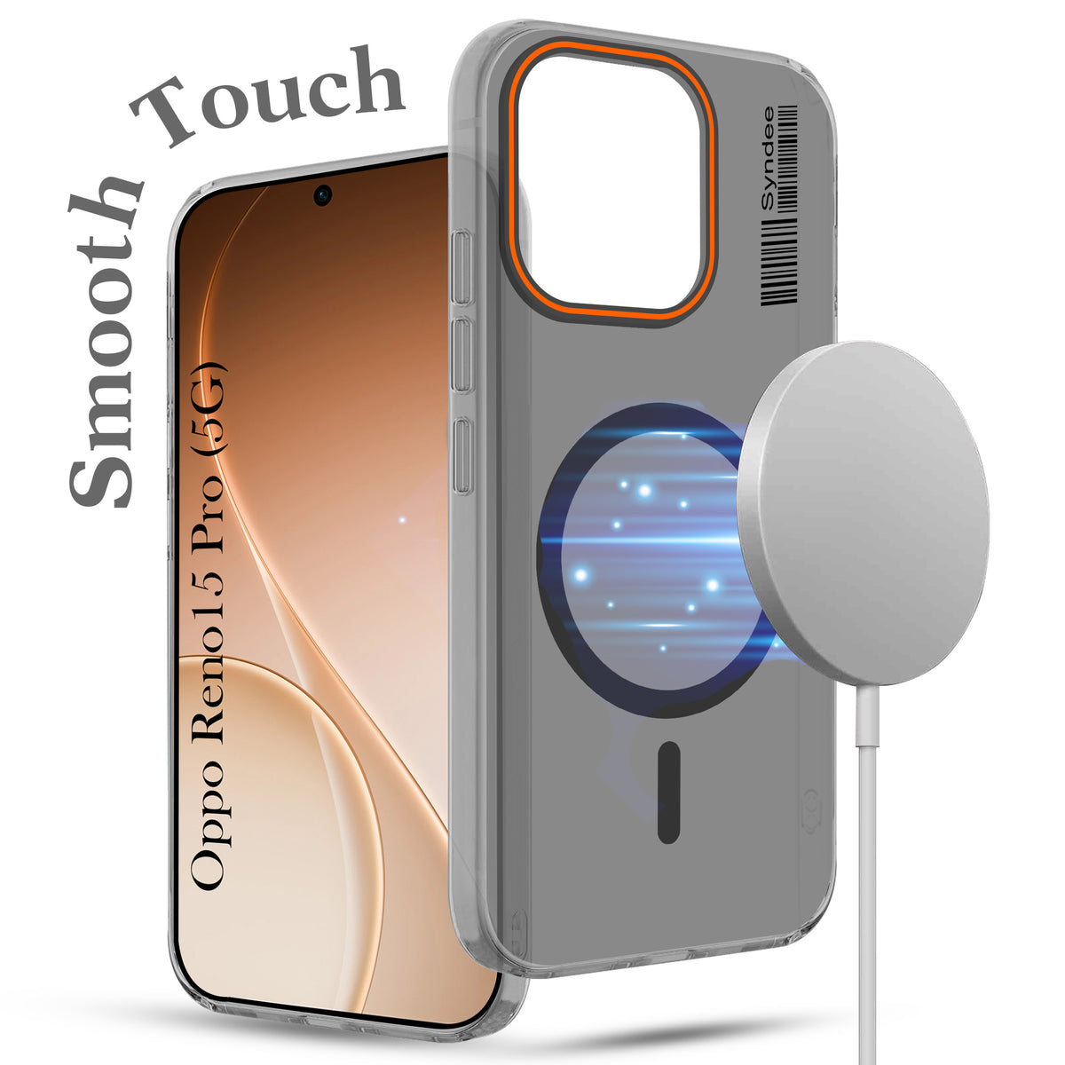 For Oppo Reno15 Pro 5G | Oppo Reno 15 Pro 5G Back Cover Case (Soft Touch | Camera Bump Protection | MagSafe Compatible | Matte Finish)
