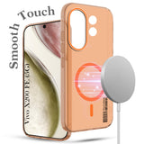 For Vivo X200 FE Back Cover Case (Soft Touch | Camera Bump Protection | MagSafe Compatible | Matte Finish)