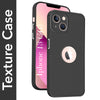For Apple iPhone 13 Back Cover Case Liquid Silicone (Camera Protection | Side Grip Texture | Soft and Flexible)
