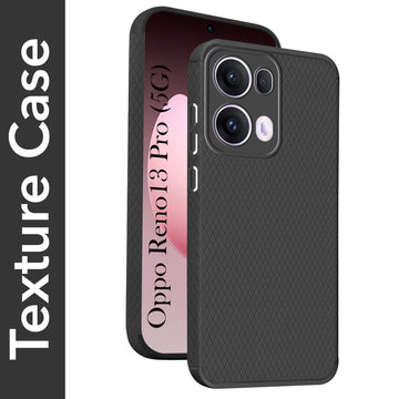 For Oppo Reno13 Pro | Oppo Reno 13 Pro Back Cover Case (Camera Protection | Side Grip Texture | Soft and Flexible)